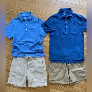 J Crew xs/small men’s bundle. 2 pair of shorts and two polos.